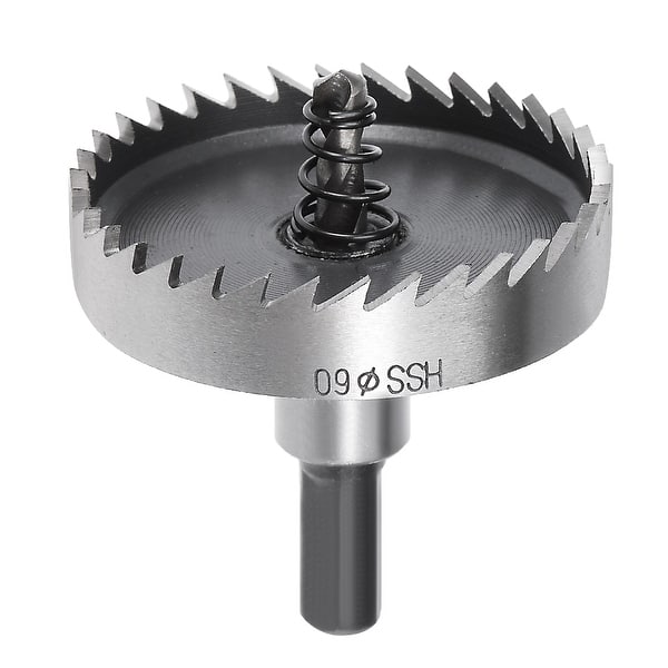 High Speed Steel Hole Saw Heavy-duty Hole Cutter Compatible with 10mm or X0L1