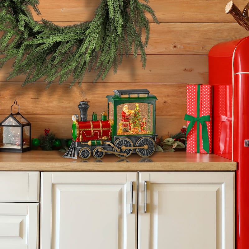 10" LED Santa Express Train
