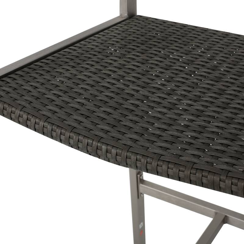 Cape Coral Outdoor Aluminum 30 Inch Barstools (Set of 4) by Christopher Knight Home