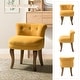 preview thumbnail 27 of 51, Xacobo Modern Velvet Tufted Vanity Stool with Wood Base by HULALA HOME