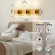 preview thumbnail 41 of 46, Modern Crystal Vanity Light Bathroom Light Fixtures Over Mirror LED Suitable for Bathroom Mirror