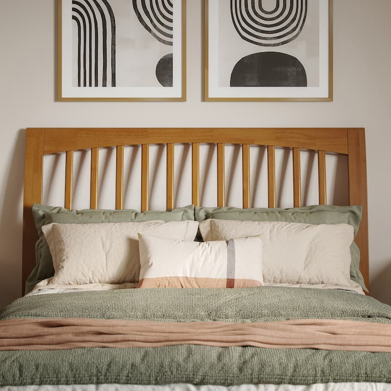 Orleans Sleigh Solid Wood Slat Headboard