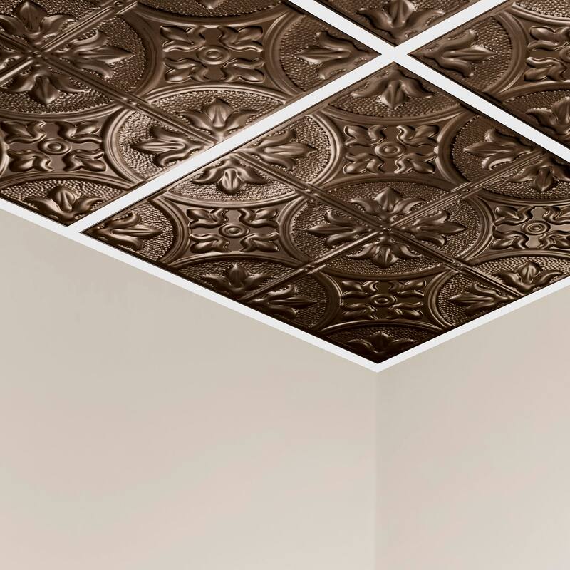 Great Lakes Tin Jamestown Lay-in Ceiling Tile