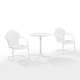 preview thumbnail 18 of 38, Crosley Tulip 3Pc Outdoor Bistro Set - 98 W x 29 D x 32.88 H
