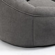 preview thumbnail 20 of 101, Microfiber High-Density Foam Bean Bag Lounge Chairs with Removable Footrest