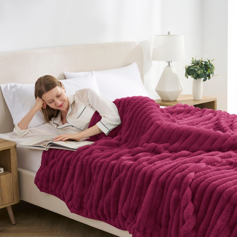 Empyrean Microplush Fleece Blanket - Ultra-Soft - Cozy Fuzzy Warm