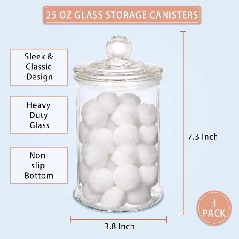 Glass Apothecary Jars with Lids Bed Bath & Beyond 39467127