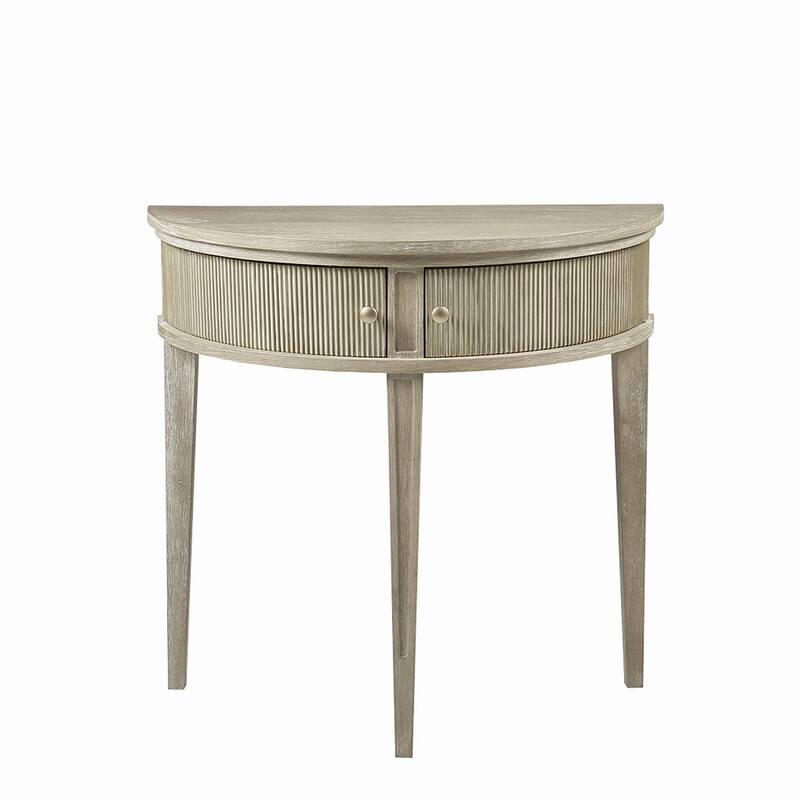 Storage Console Table - Wheat