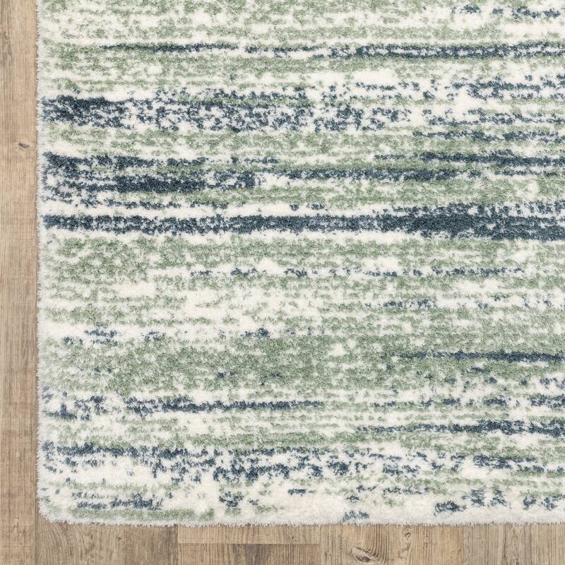 Style Haven Genoa Distressed Stripe Area Rug
