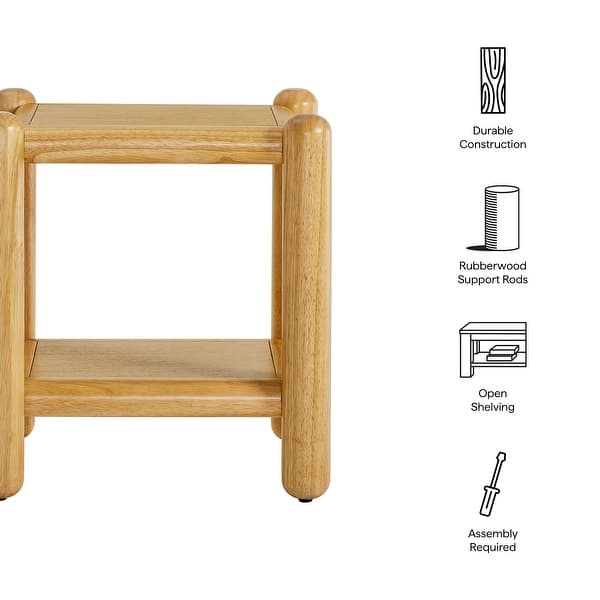 Arcus Rectangular 2-Tier Side Table - Bed Bath & Beyond - 43098083