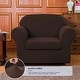 preview thumbnail 17 of 91, Subrtex Stretch Spandex 2-piece Armchair Slipcover Furniture Protector