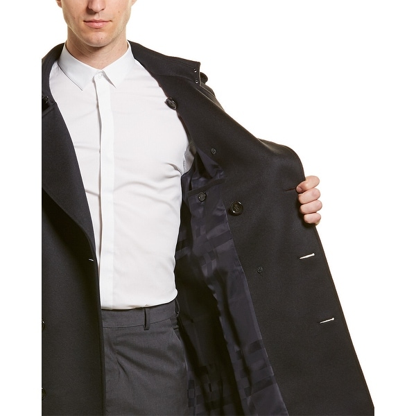 burberry cashmere trench coat mens