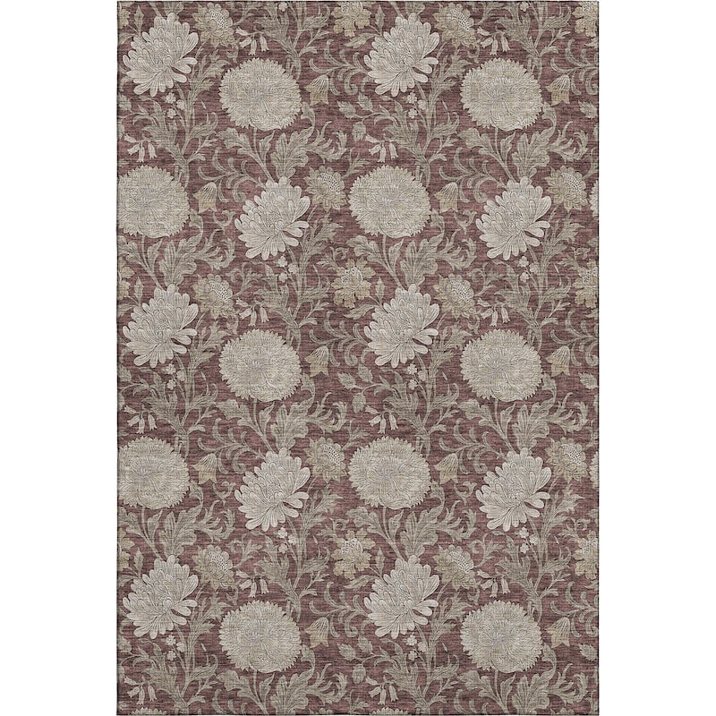 Premium Washable Super Soft Floral Mayfield Rug