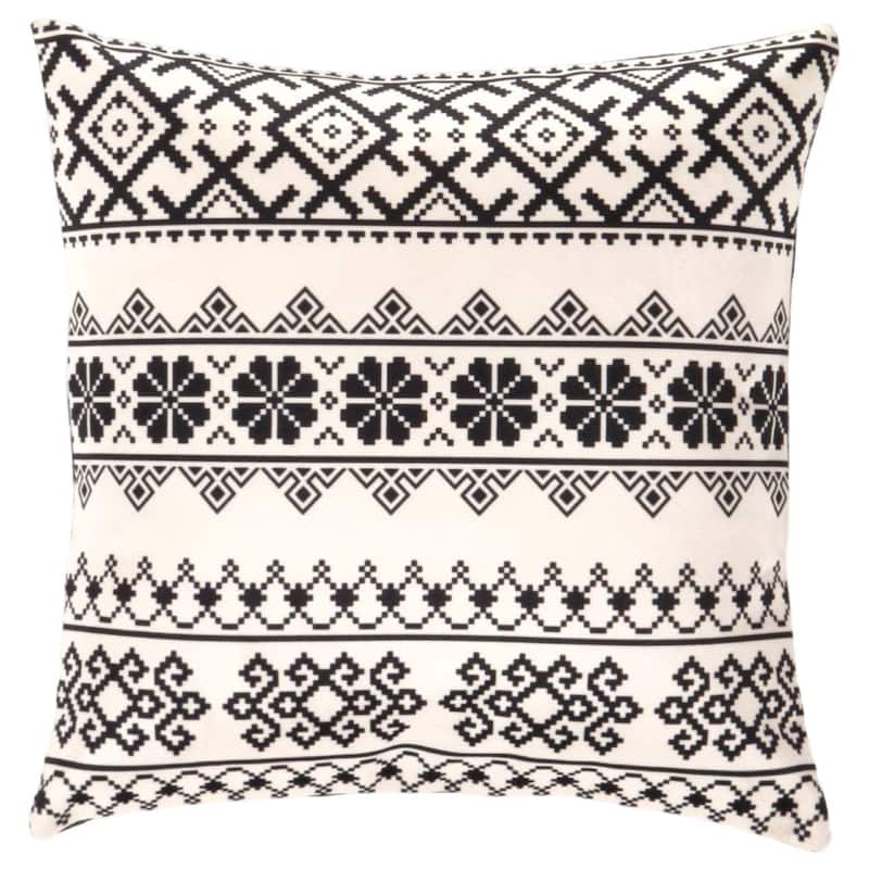 Pasargad velvet Throw Pillow 16'' X 16" - 1' x 1'
