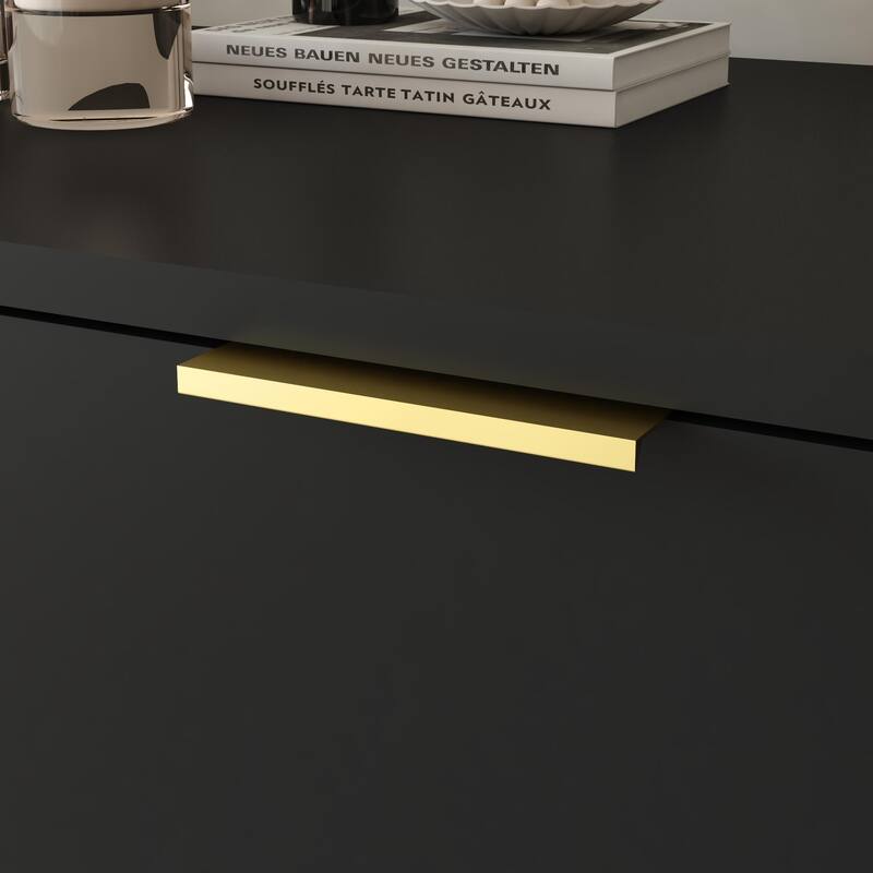 63" Long Dresser for Bedroom, Wooden Dresser Chest of 9 Drawers Storage Cabinet for Living Room Entryway