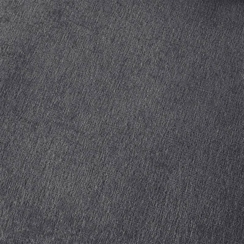 Modern Modular L Shaped Chenille Sofa Couch Reversible Ottoman