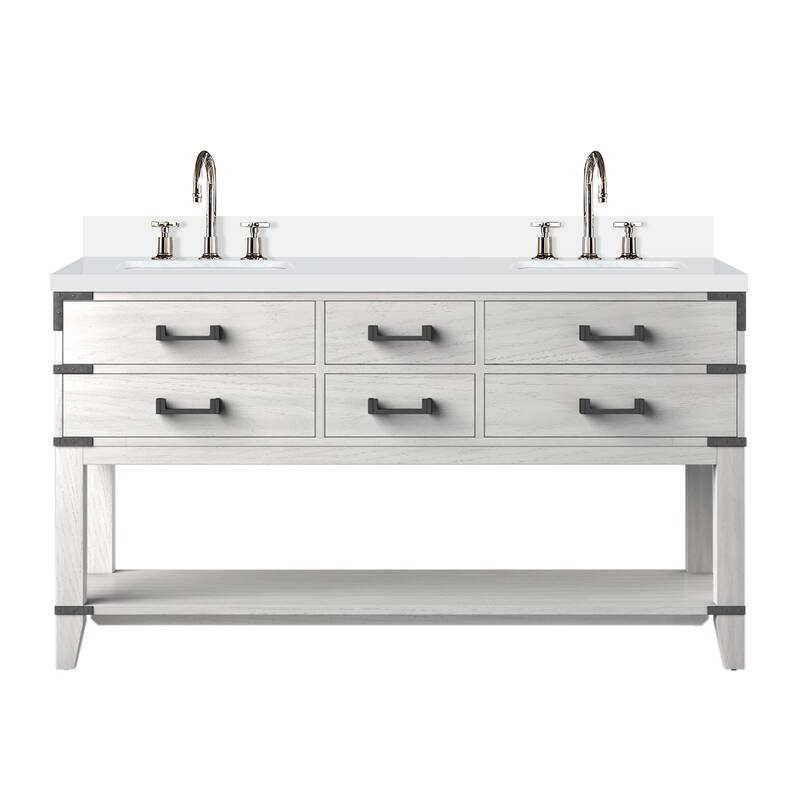 Norwalk Bath Vanity Quartz Top, Sink and Faucet