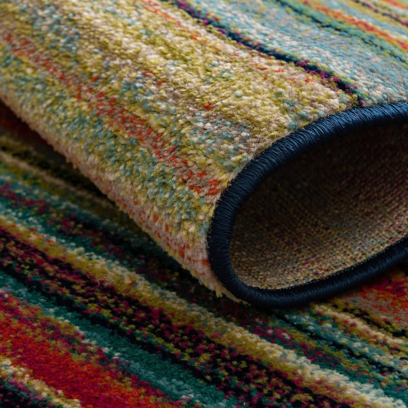 Contemporary Chorisia Collection Area Rug