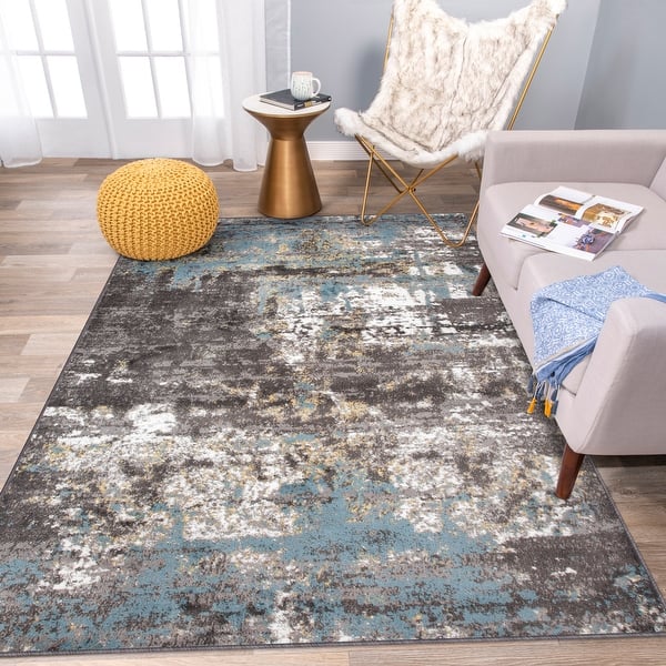 Shop Vintage Distressed Abstract Area Rug Overstock 31456010