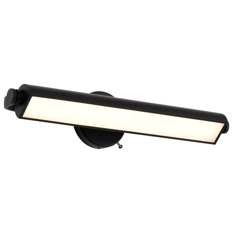 Auden 24 Inch LED Vanity 3 CCT Selectable Black Finish Acrylic Lens