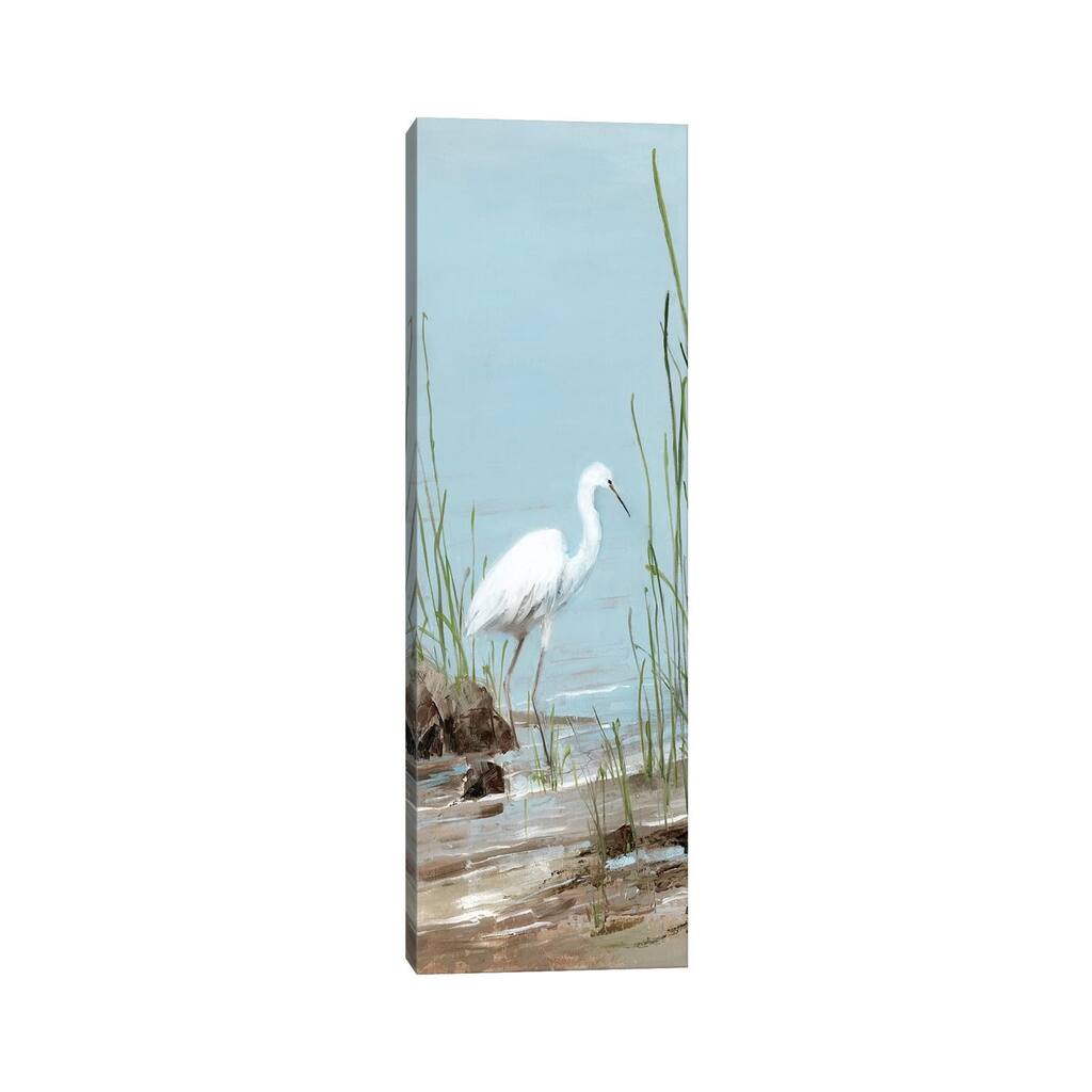 iCanvas "Island Egret I" by Sally Swatland Canvas Print