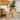 Rustic Square Wicker Table and Floor Baskets - Set of 4