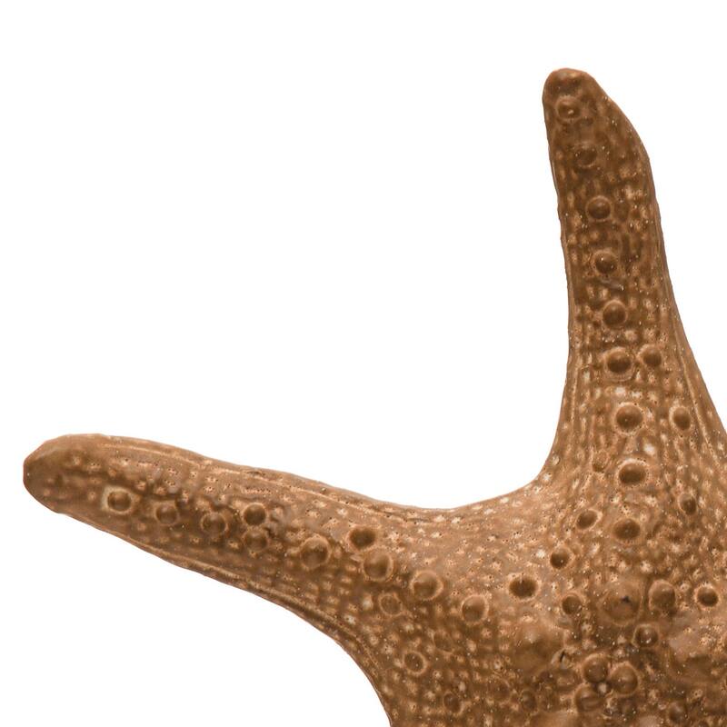 Decorative Stoneware Starfish - 10.8"L x 10.3"W x 2.3"H