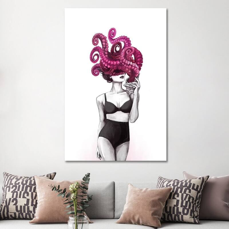 iCanvas "Ocean" by Laura Graves Canvas Print