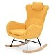 preview thumbnail 4 of 87, Glider Chair with Headrest & Storage