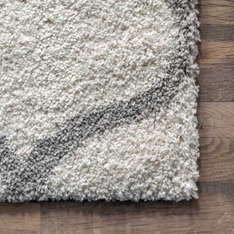 Nuloom Malika Soft & Cozy Trellis Shag Area Rug