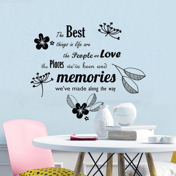 Walplus House Quote Wall Sticker Decal Home Decoration DIY Art Decor ...