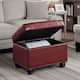 Option Burgundy Faux Leather