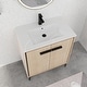preview thumbnail 3 of 36, BNK 24/30 inch Freestanding Single Sink Bathroom Vanity with Soft Close Door and 1 Adjustable Shelf