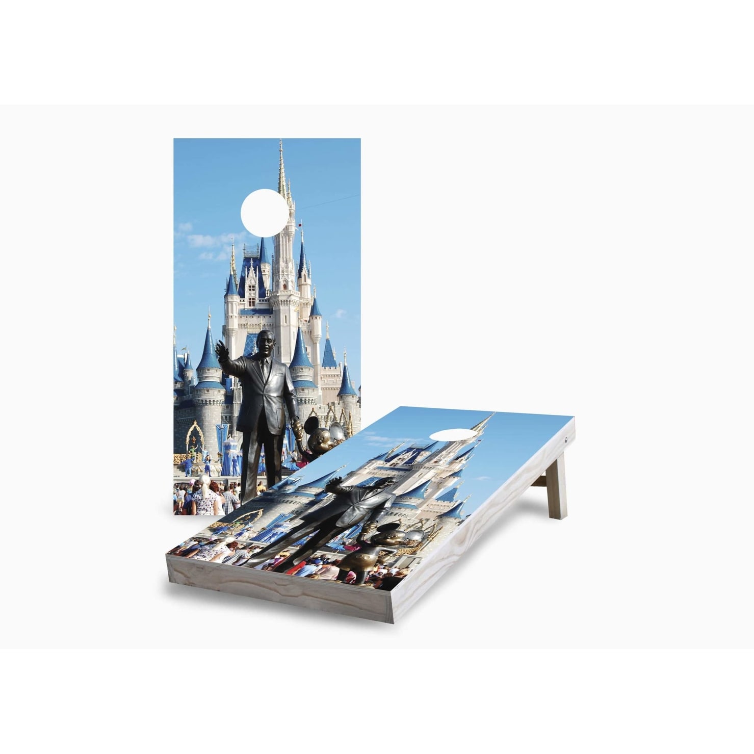 Magic Kingdom Regulation 2x4 Cornhole Game Set