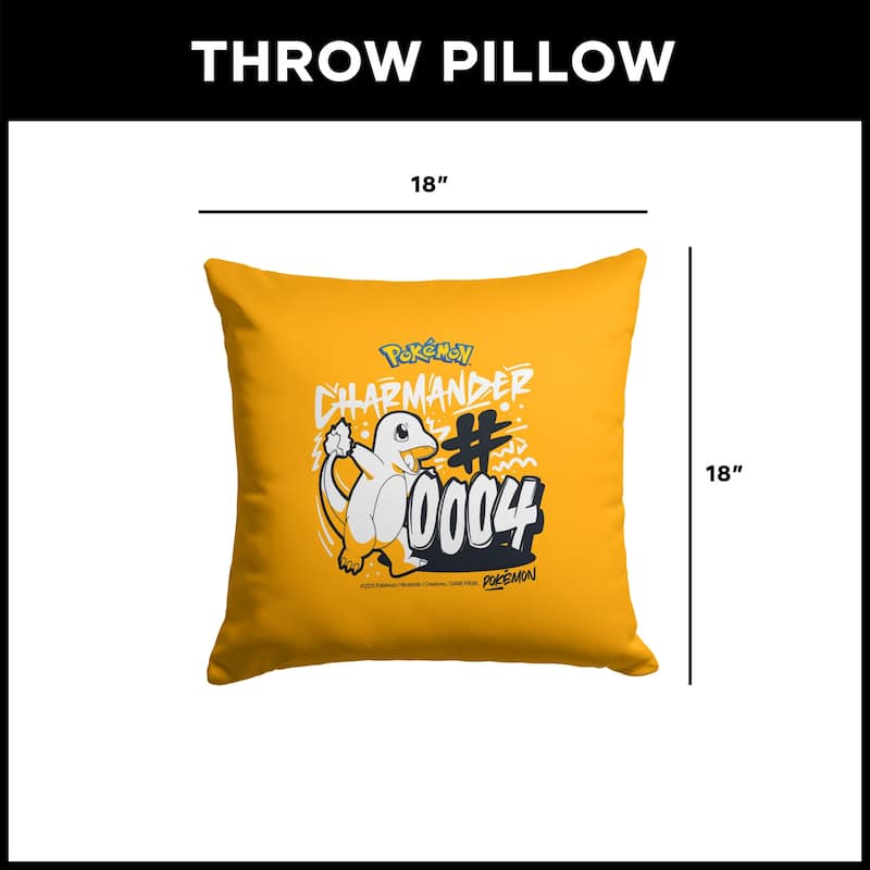 Pokemon 18 Inch Throw Pillow