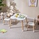 preview thumbnail 5 of 5, Wooden Toddler Desk Set Multi-Activity Table and Chairs for Kids
