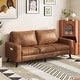 preview thumbnail 6 of 42, AECOJOY 79" Faux Leather Couch for Living Room, Loveseat Small Sofa, Indoor Modern Sofa for Apartment Office