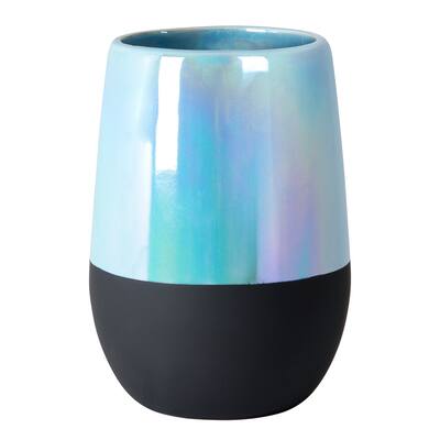 Blue Poppies Tumbler - 3.07" x 3.07" x 4.17"