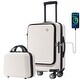 preview thumbnail 2 of 51, Carry-on Luggage 20 Inch Front Open Luggage Lightweight Suitcase