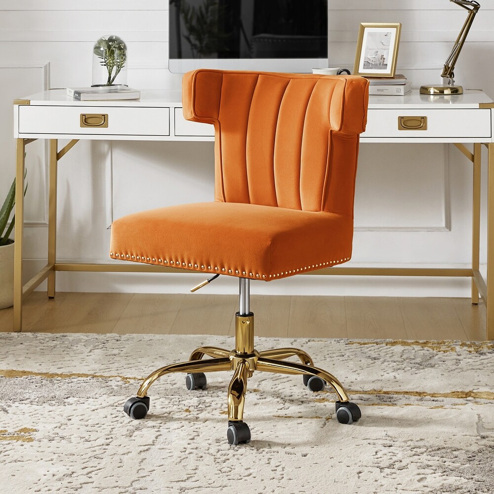 Orange Wood Top Rated Office Chairs Bed Bath Beyond
