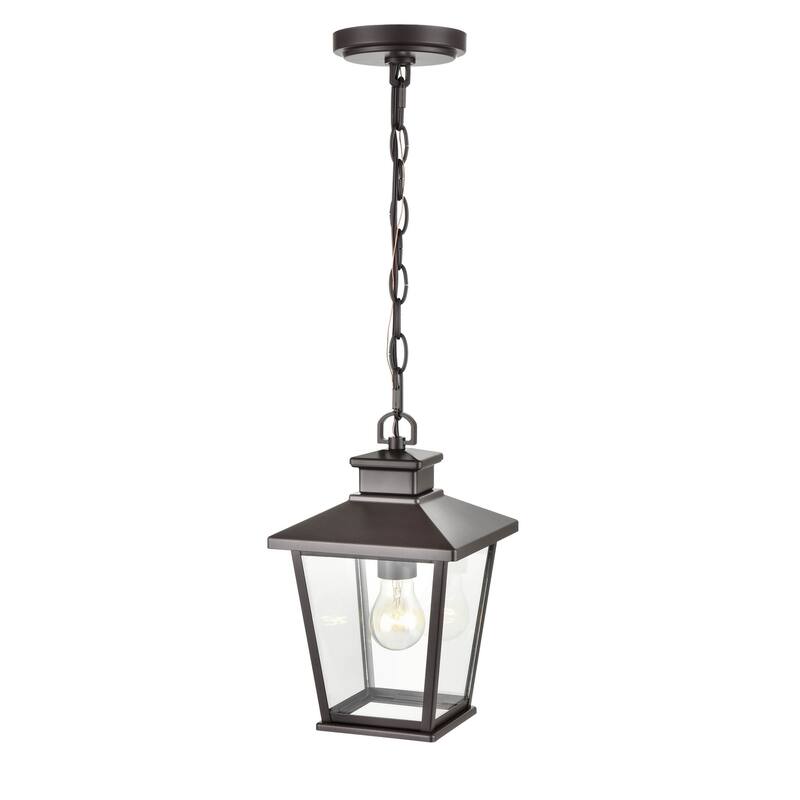 Millennium Lighting Bellmon 1 Light Outdoor Hanging Lantern with Clear Glass Shade