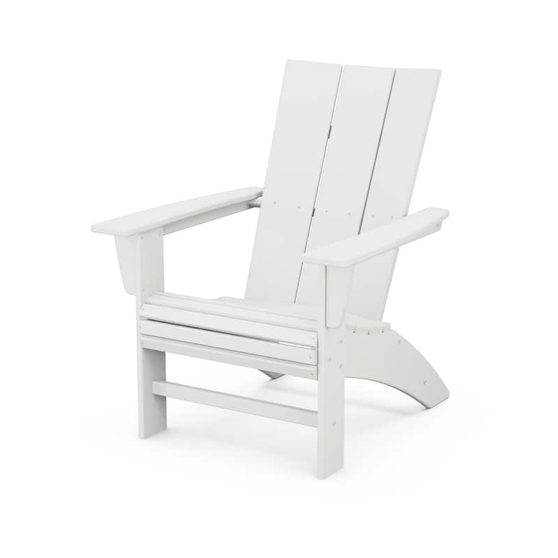 POLYWOOD Modern Curveback Adirondack Chair
