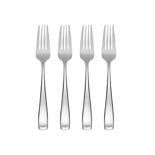 Oneida 18/8 Stainless Steel Scroll Salad Dessert Forks Set Of 36 - View #2