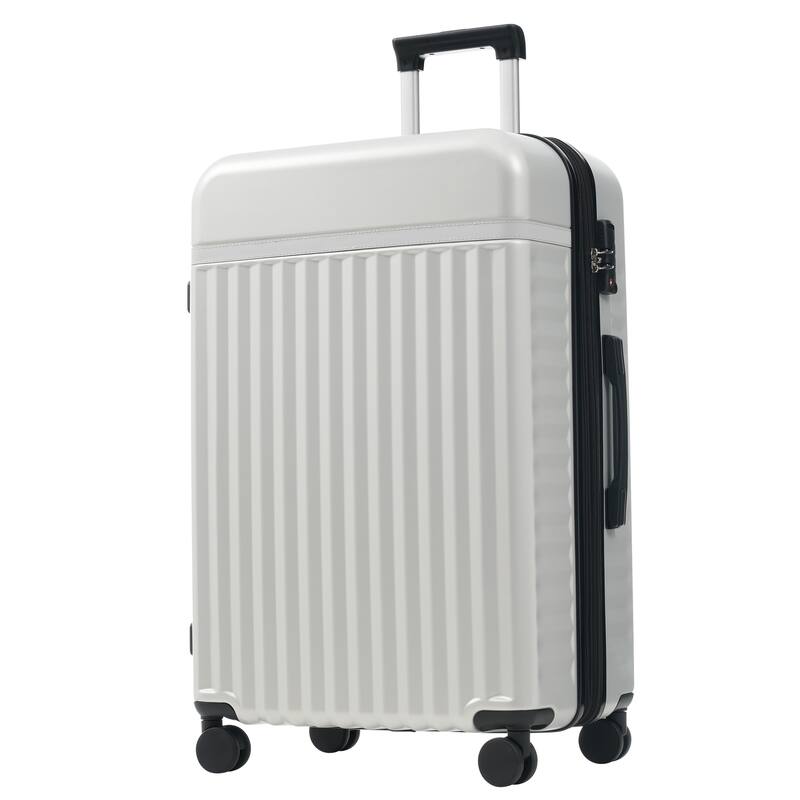 Luggage Set 5 Piece, Hardside Carry on Suitcase , Expandable Luggage with Travel Bags Spinner Wheels TSA Lock