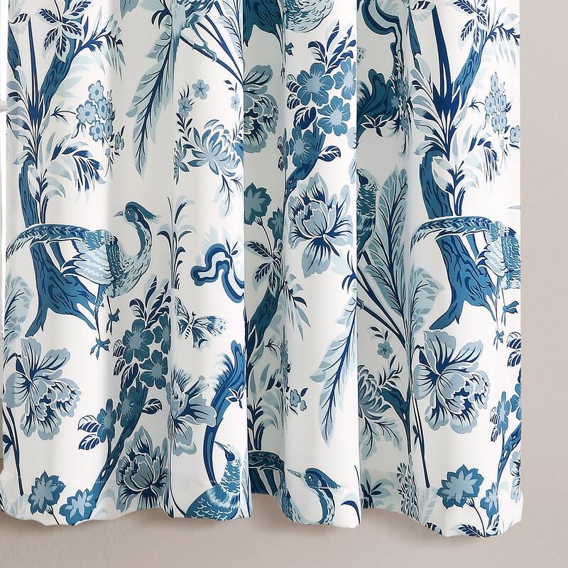 Lush Decor Dolores Room-darkening Floral Curtain Panel Pair