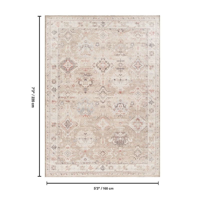Modern Oxford Area Rug - 6' x 7'