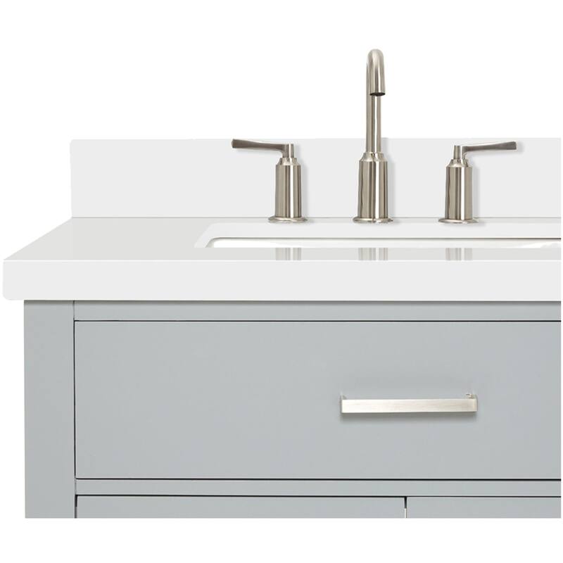 Ariel H073DWQRVO Bristol 73" Free Standing Double Rectangular Basin