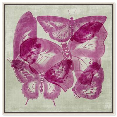 Fluttering Wings Canvas by Art Remedy