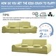 preview thumbnail 5 of 10, DoCred Kids Play Couch Sofa Set, Modular Toddler Sofa