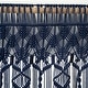 preview thumbnail 40 of 41, Lush Decor Boho Macrame Textured Cotton Valance/Kitchen Curtain/Wall Decor
